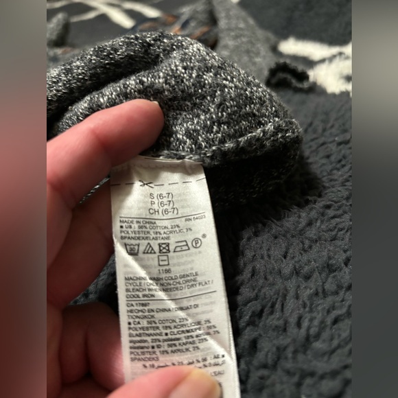 Knitted Sweater. Boy’s Small 6/7 - Picture 4 of 5